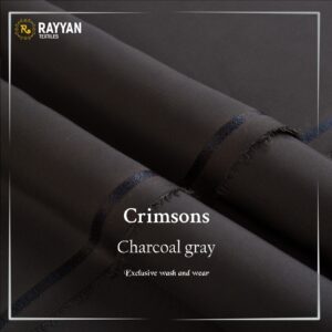 Crimson - Wash & Wear - By Rayyan Textile