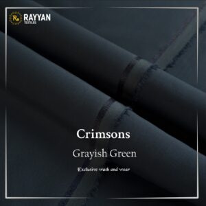 Crimson - Wash & Wear - By Rayyan Textile